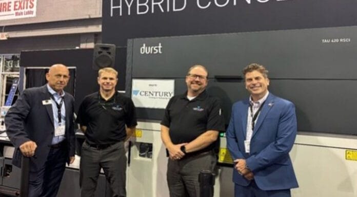 Durst Group, Century Printing & Packaging, Hybrid-Druck, Hybridsystem, OMET, Flexodruck, Inkjet