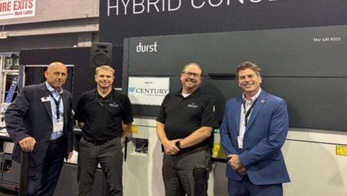 Durst Group, Century Printing & Packaging, Hybrid-Druck, Hybridsystem, OMET, Flexodruck, Inkjet