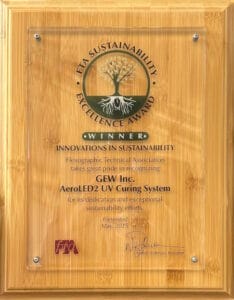 GEW, LED-UV, FTA, Awards, 