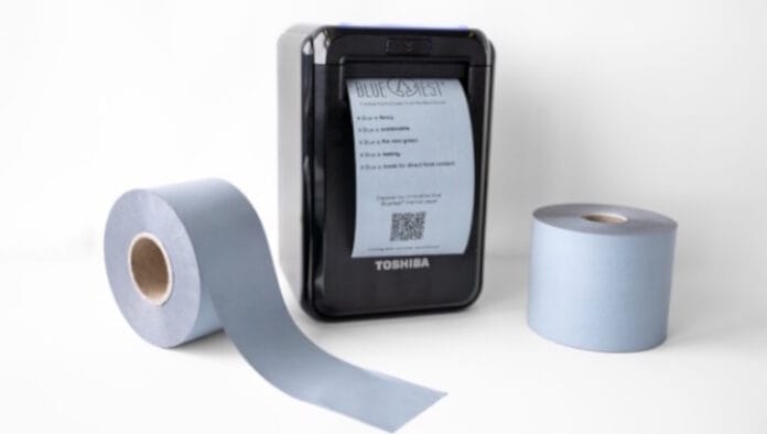 IND_Koehler-Blue4rest-Toshiba Tec Koehler Paper, Toshiba Tec, Thermopapier, Linerless,