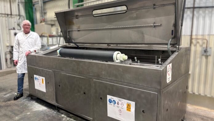 Flexo Wash, Ecolean, Waschmaschine, Rasterwalzenreinigung,