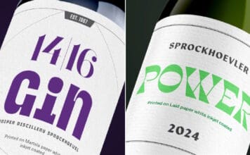 VPF, Etikettenpapier, Inkjetdruck,