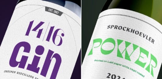 VPF, Etikettenpapier, Inkjetdruck,