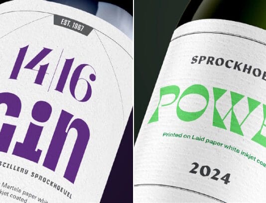 VPF, Etikettenpapier, Inkjetdruck,