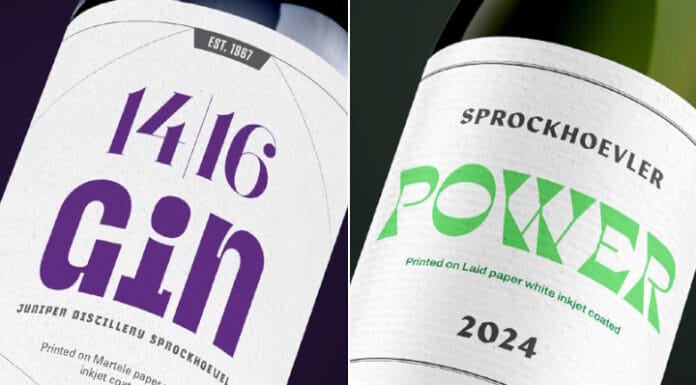 VPF, Etikettenpapier, Inkjetdruck,