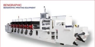 Bengraphic, Flexodruckmaschinen,