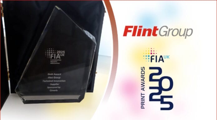 Flint Group, Flexodruckfarben, Tiefdruckfarben, FIA UK, Awards,