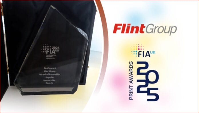 Flint Group, Flexodruckfarben, Tiefdruckfarben, FIA UK, Awards,