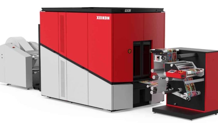 Lotus Labels, Xeikon, 