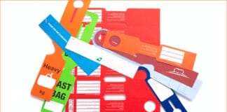 Aluminium Feron, Etikettenmaterial,