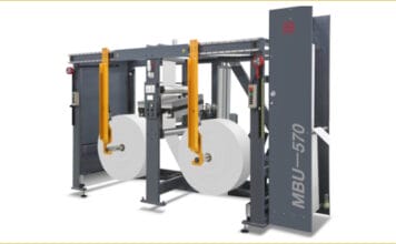 DYM Machinery, Rollenwechsler, Matrix-Aufwicklung, Mehrspindel-Wickler,