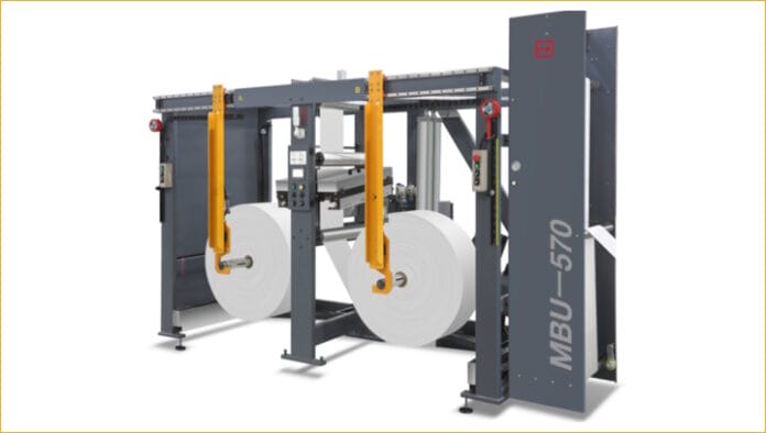 DYM Machinery, Rollenwechsler, Matrix-Aufwicklung, Mehrspindel-Wickler,