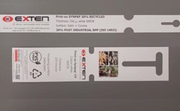 Exten, Synthetisches Papier,