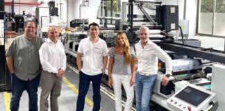 Grupo Impryma, Spande, Flexodruckmaschinen,