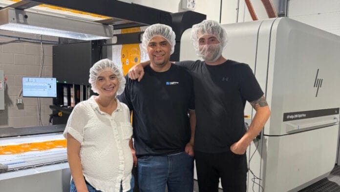 Sinclair Packaging, Digitaldruck, HP Indigo 200K, Standbeutel,