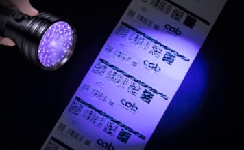 cab, Thermotransferbänder, Void-Produkte, Fälschungsschutz,