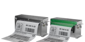 GeBE Elektronik, Thermodrucker, Linerless,