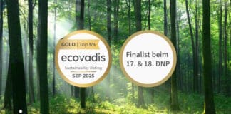 Sihl, EcoVadis, Deutscher Nachhaltigkeitspreis,