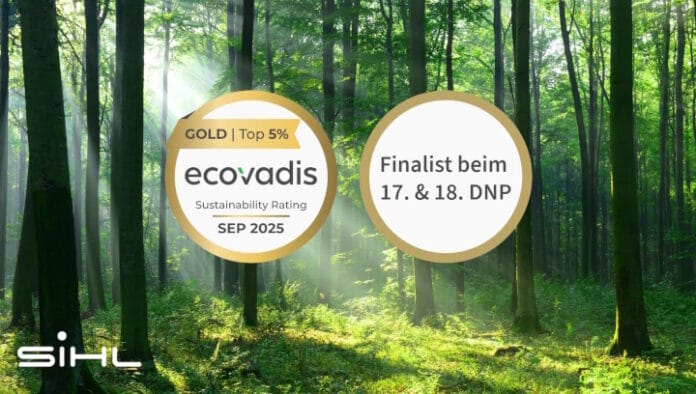 Sihl, EcoVadis, Deutscher Nachhaltigkeitspreis,