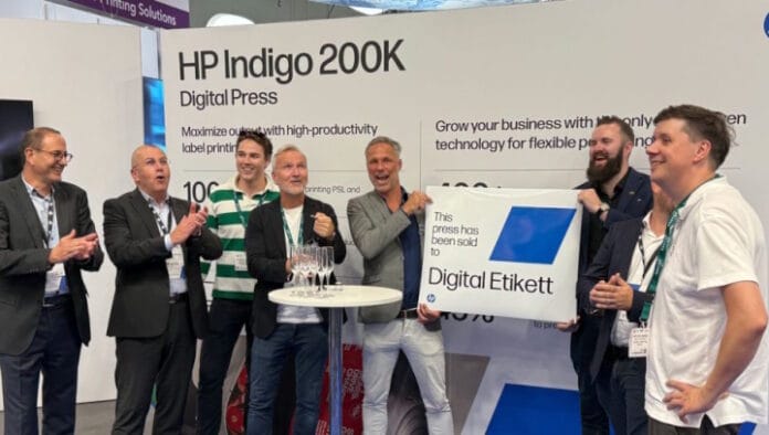 Visutech, Digital Etikett, HP Indigo