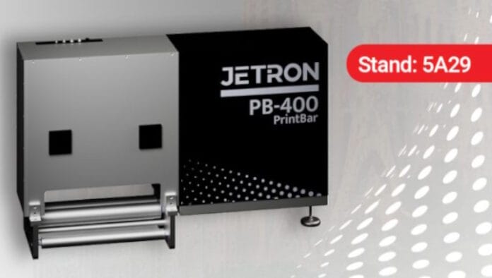 Jetron Makine, Inkjet, Druckleiste