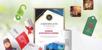 Cosmo Films, Synthetisches Papier,