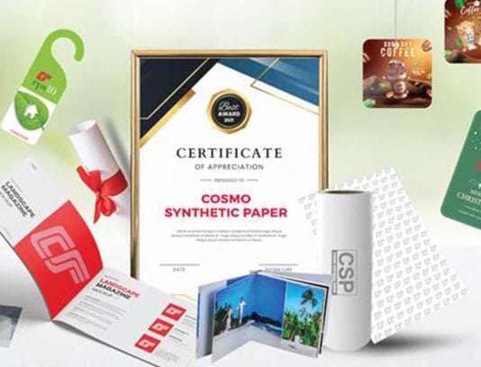 Cosmo Films, Synthetisches Papier,