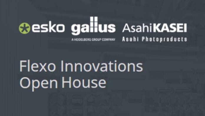 Gallus Group, Esko, Asahi Photoproducts, Open House,