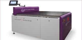 Glunz & Jensen, Flachbettbelichter, LED, Flexoplatten-Herstellung,