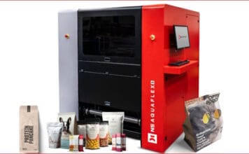 Mtex NS, AstroNova, Inkjetdruck, flexible Verpackungen,