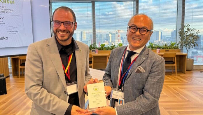 IND_Asahi-Esko-Zertifizierung Esko, Asahi Photoproducts, Zertifizierung,