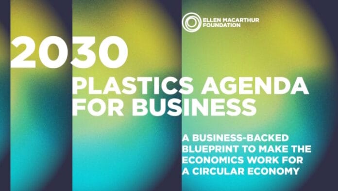 IND_UPM-Ellen MacArthur-Agenda 2030 UPM Adhesive Materials, Ellen MacArthur Foundation,