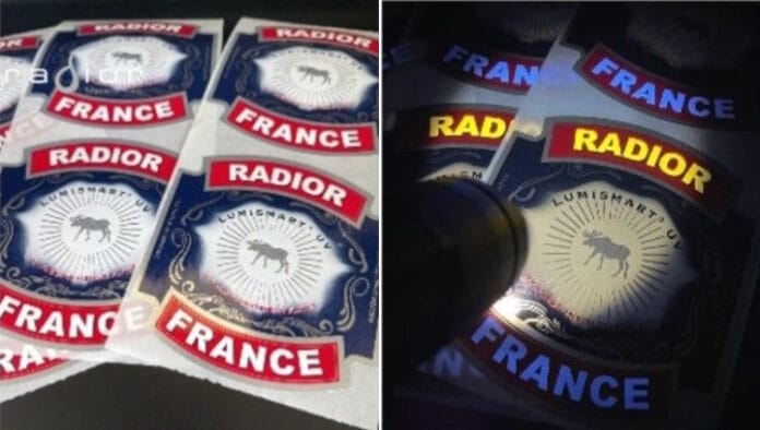 Radior, Fluoreszierende Farben, UV-Farben, UV-Flexodruckfarben,