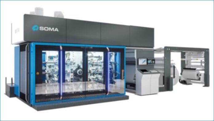 Soma Engineering, Zentralzylinder-Flexodruck,