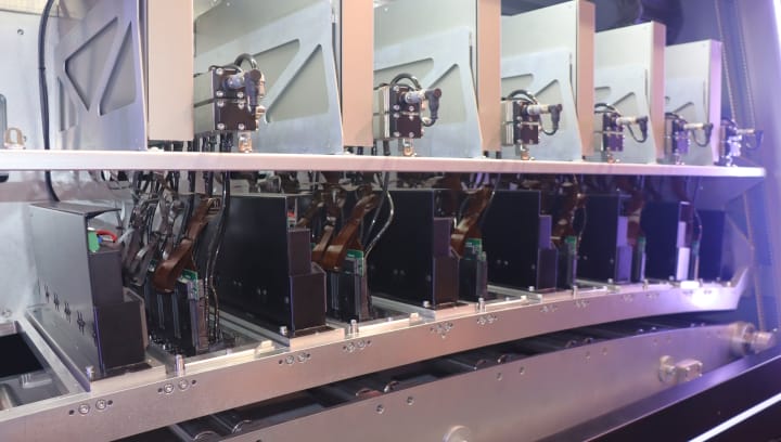 Gallus, Heidelberg, UV-Inkjet