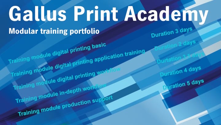 Gallus, Heidelberg, UV-Inkjet