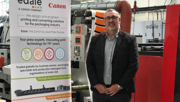 IND_Edale-Product alignment Edale, Canon, Flexodruckmaschinen, Faltschachteln,