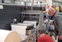 Maschinenpark wird erweitert Marschall, Grafisk Maskinfabrik, Finishing