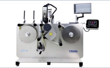 Rosas Maschinenbau, UV-Inkjet, Eindruckmaschine