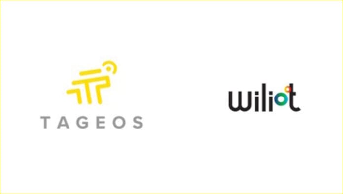 IND_Tageos-Wiliot coop Tageos, Wiliot, BLE-Etiketten,