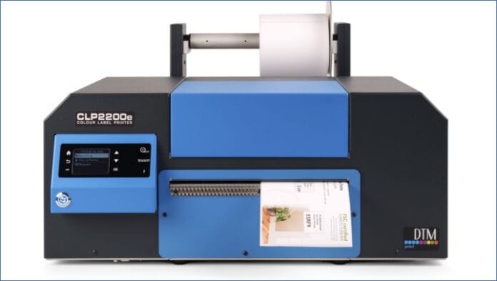 DTM Print, Farbetikettendrucker, Etikettendrucker,