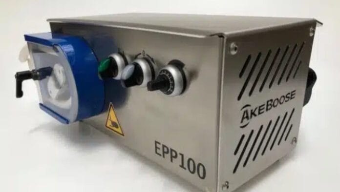 Ake Bööse, Pumpen, Farbversorgung