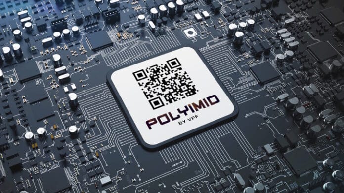 PROD_VPF-Polyimid VPF, Haftmaterial, Etikettenmaterial, Polyimid