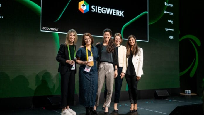 Siegwerk, EcoVadis, Awards, Nachhaltigkeit,