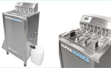 Alphasonics, Ultraschall-Systeme, Reinigung,