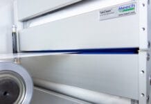 Kontakt-Bahnreinigung für Etiketten- und Schmalbahnmarkt Meech, Bahnreinigung