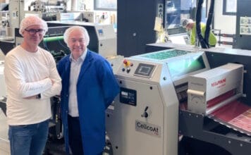 Labelisten, Cellcoat, Laminieren,