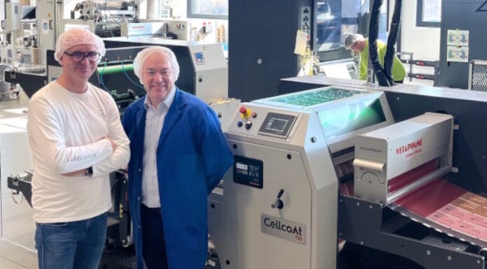 Labelisten, Cellcoat, Laminieren,