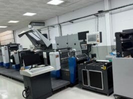 Weigang Machinery, Quatro Etiquetas, Rollenoffset,