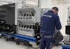 Montage neuer Technik in vollem Gang Olderi, Gallus Group, Gallus One,